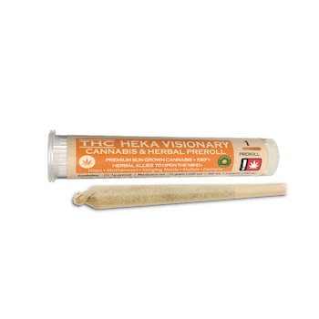 Heka Visionary Kief-Infused Herbal Preroll by Sun God Medicinals